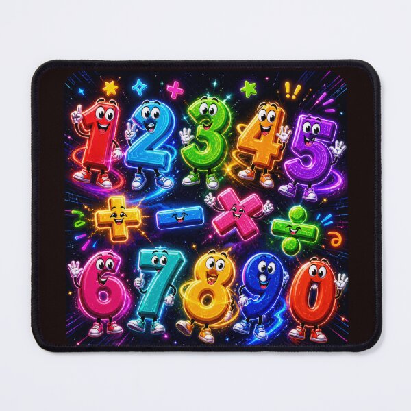 Item preview, Elementary Math Teacher Cute Numbers Squad designed and sold by soin10s-designs.