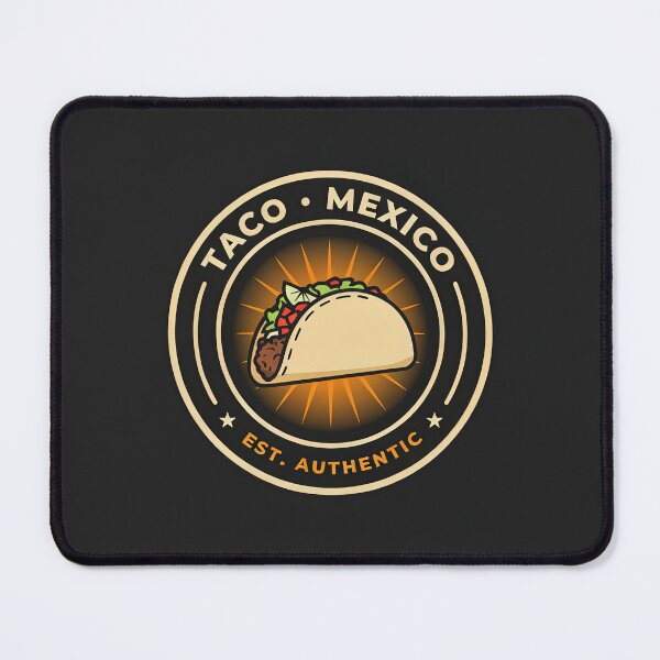 Item preview, Taco Crest — Mexican Food Badge Logo designed and sold by Shutter-Dragon.