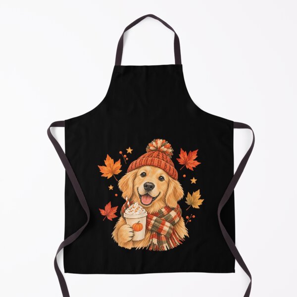 Item preview, Cute Golden Retriever with Pumpkin Dog Lovers designed and sold by DaphoLatara.