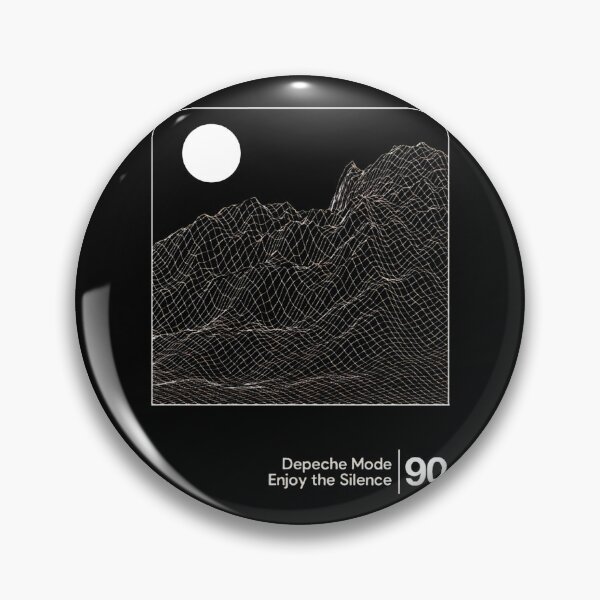 Item preview, Enjoy the Silence - Depeche Mode  Minimal Graphic Artwork  designed and sold by denajdcacereu.