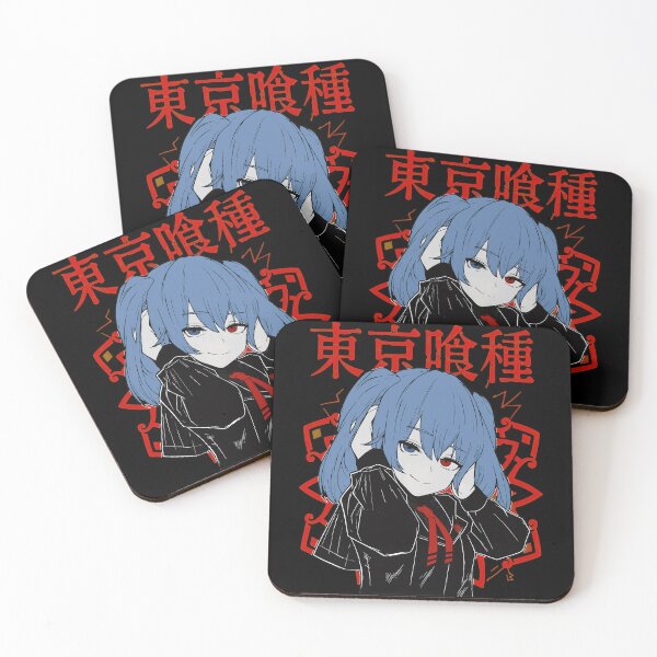 Item preview, Tokyo Ghoul Anime Girl Blue Pigtails Red Eye  designed and sold by Kimberly177495.