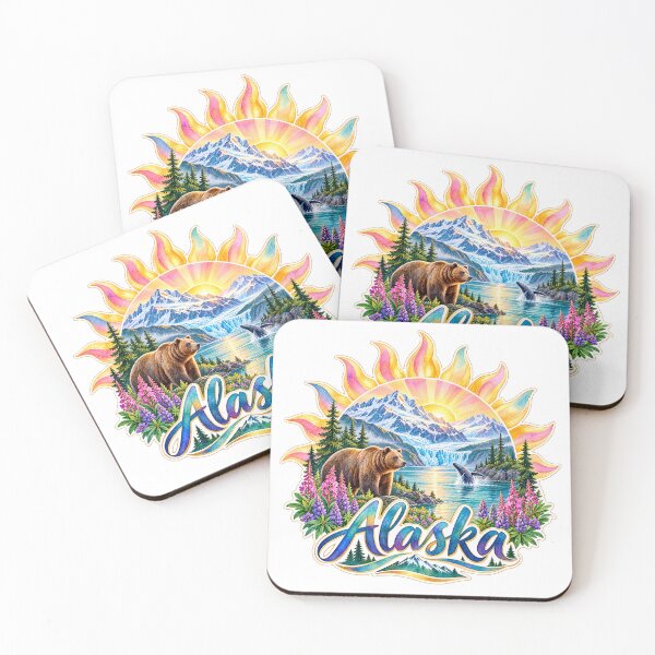 Item preview, Last Frontier State Sun designed and sold by Whimspired By Paxx.