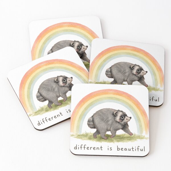 Item preview, Different Is Beautiful Jimothy Raccoon  Internet Meme designed and sold by DavidFredia.