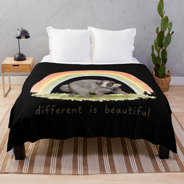 Item preview, Different Is Beautiful Jimothy Raccoon Internet Meme designed and sold by DavidFredia.