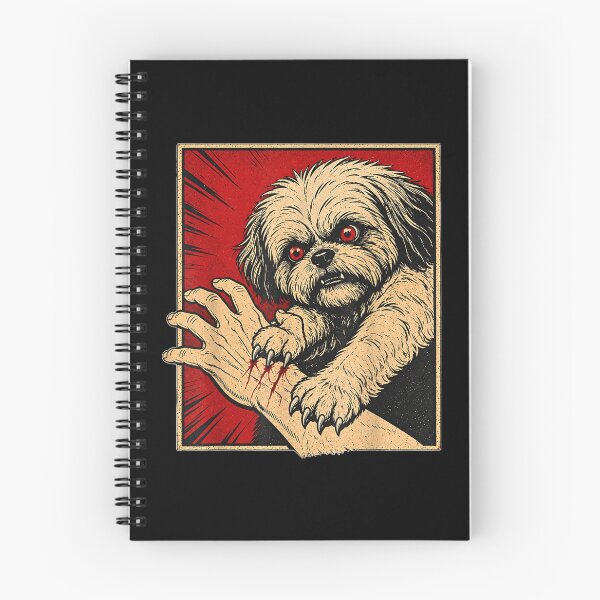 Item preview, Shih Tzu Halloween Scratch Horror Vintage Spooky Dog Lover designed and sold by Aladino Tamayo.