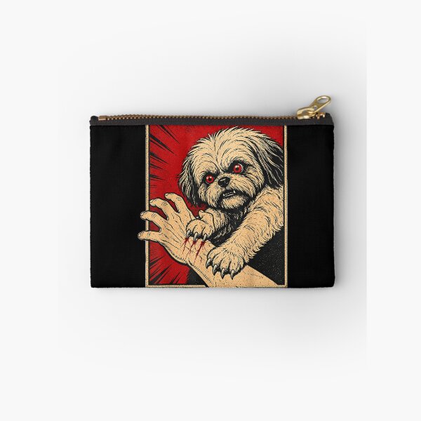 Item preview, Shih Tzu Halloween Scratch Horror Vintage Spooky Dog Lover designed and sold by Aladino Tamayo.