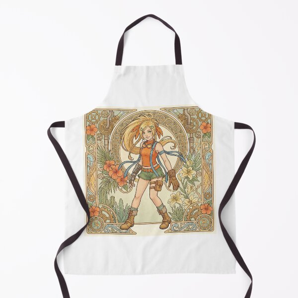 Item preview, Rikku in the style of Alphonse Mucha designed and sold by Solace Sparkles.