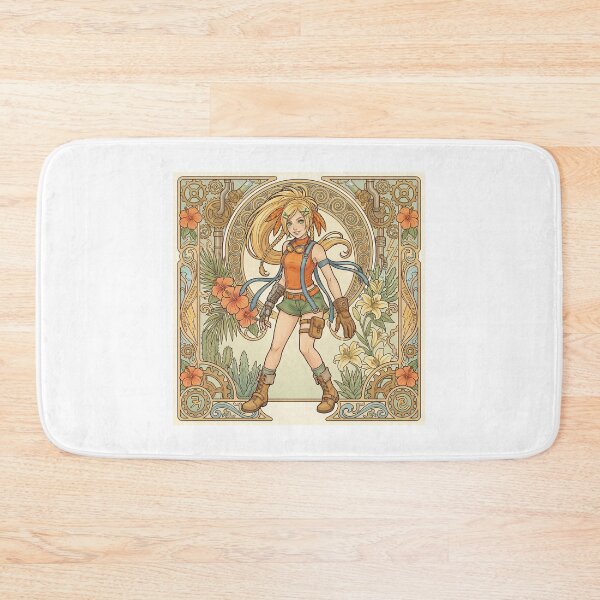 Item preview, Rikku in the style of Alphonse Mucha designed and sold by Solace Sparkles.