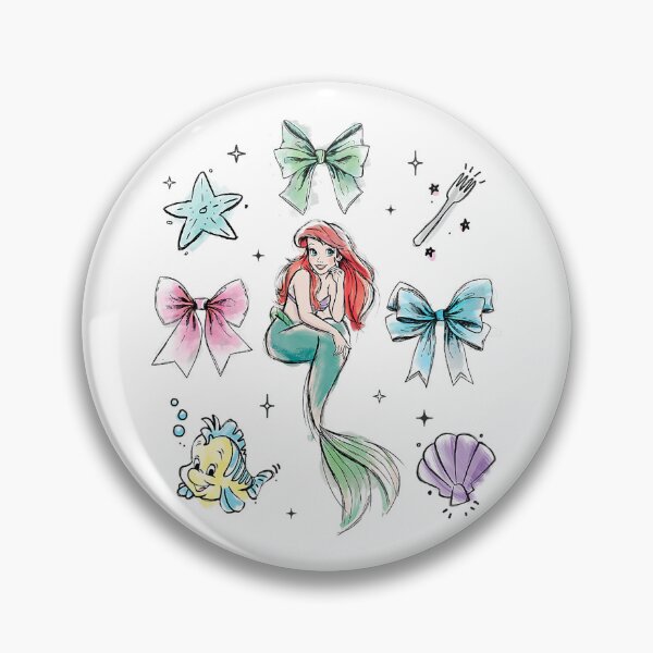 Item preview, Little Mermaid Dinglehopper Bows Sketch designed and sold by nryum.