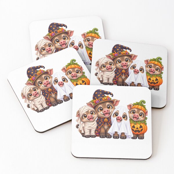Item preview, pig species Pumpkin Halloween Ghost pig species designed and sold by QuiteOrbit.