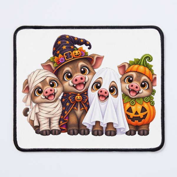 Item preview, pig species Pumpkin Halloween Ghost pig species designed and sold by QuiteOrbit.