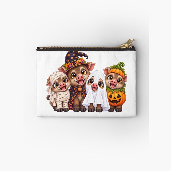 Item preview, pig species Pumpkin Halloween Ghost pig species designed and sold by QuiteOrbit.