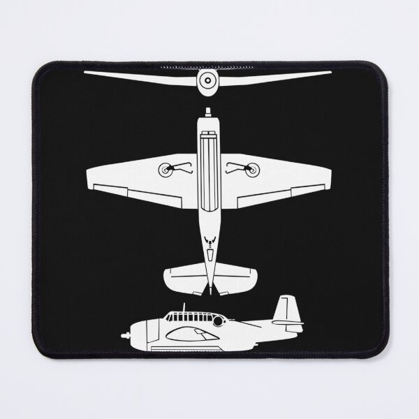Item preview, TBF Avenger American WW2 Torpedo Bomber Plane Silhouettes designed and sold by suarezhxbrega.