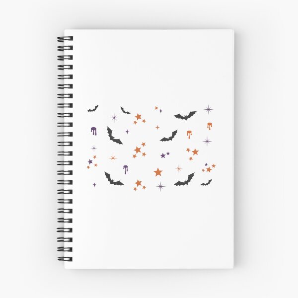 Item preview, Spooky Halloween Bats Stars and Sparkles Pattern designed and sold by FestivityFinds.