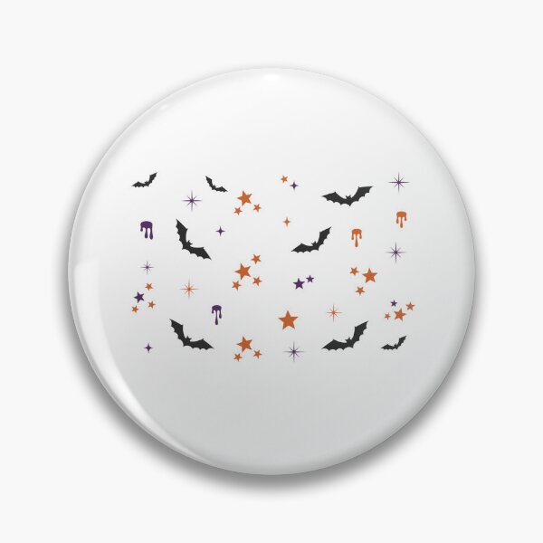 Item preview, Spooky Halloween Bats Stars and Sparkles Pattern designed and sold by FestivityFinds.