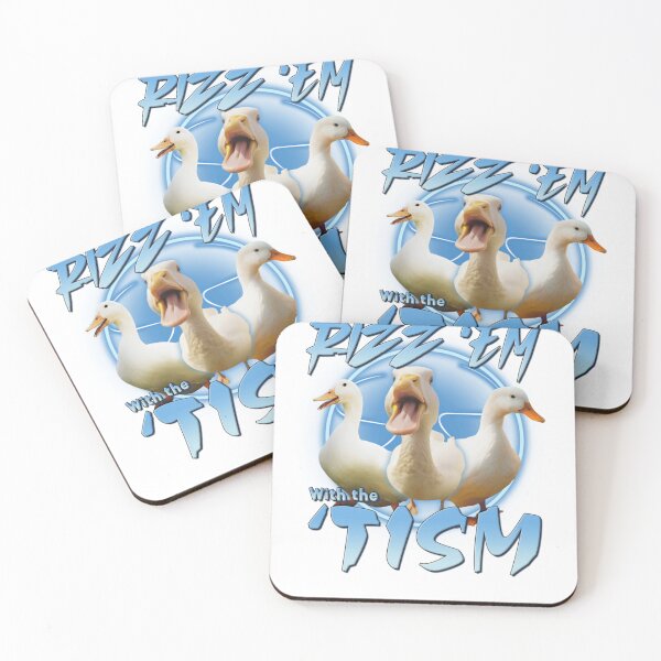 Item preview, Duck Rizz Em With The Tism Funny Animal Lover Men Women designed and sold by DavidFredia.