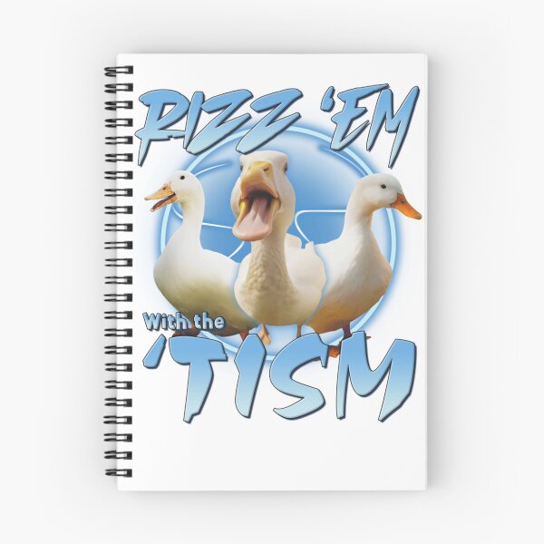 Item preview, Duck Rizz Em With The Tism Funny Animal Lover Men Women designed and sold by DavidFredia.