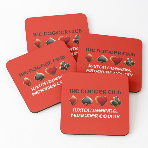 Item preview, The Dagger Club II (on Red) designed and sold by PawsitiveMum3.