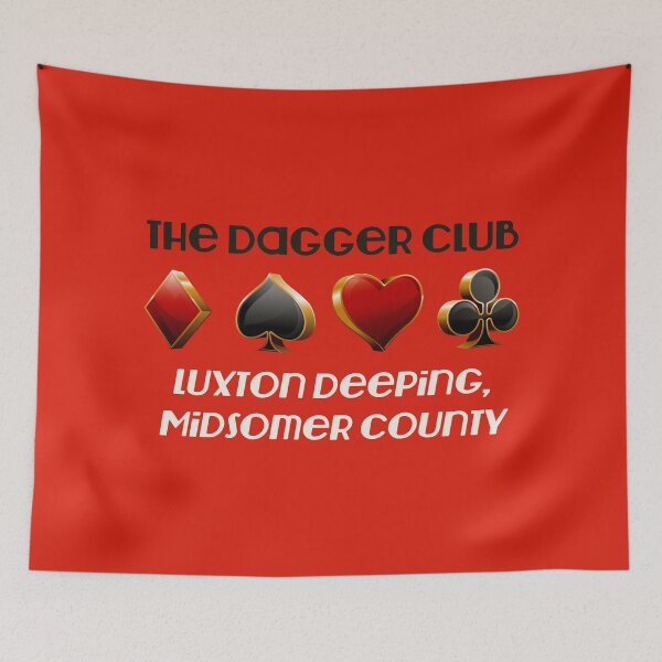 Item preview, The Dagger Club II (on Red) designed and sold by PawsitiveMum3.