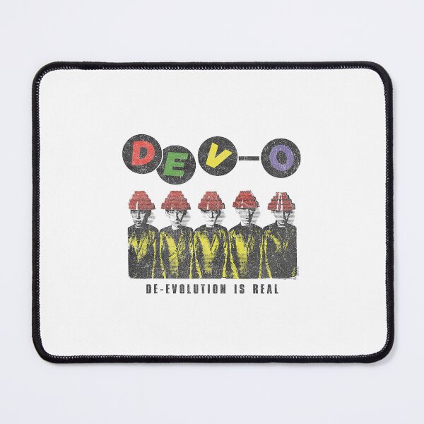 Item preview, Devo De-Evolution Is Real New Wave Energy Dome designed and sold by ImeldaSparks.
