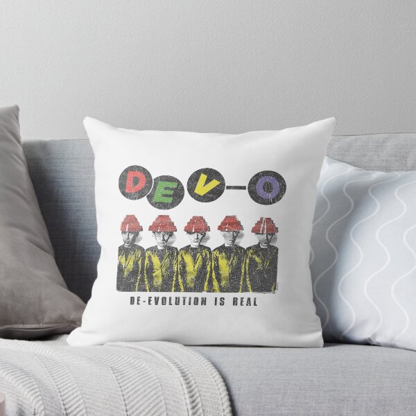 Item preview, Devo De-Evolution Is Real New Wave Energy Dome designed and sold by ImeldaSparks.