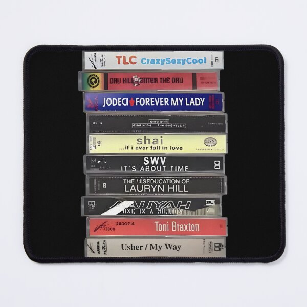 Item preview, 90s R&B Cassette Stack – A Tribute to Soulful Classics designed and sold by denajdcacereu.