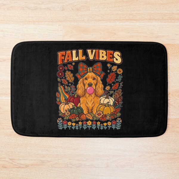 Item preview, Fall Vibes Cocker Spaniel Dog Coquette Pumpkin Autumn Season  designed and sold by DaphoLatara.