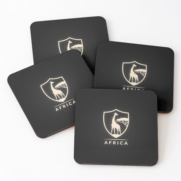 Item preview, Giraffe Safari Crest — Africa Badge Logo designed and sold by Shutter-Dragon.