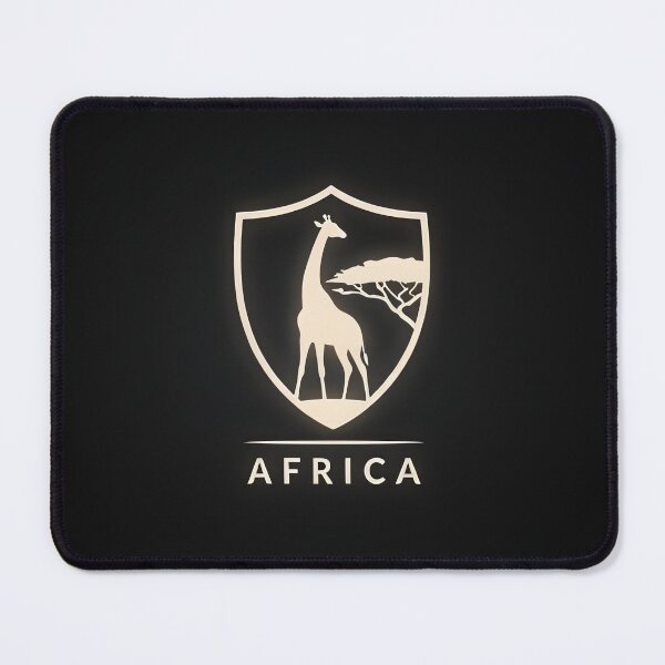 Item preview, Giraffe Safari Crest — Africa Badge Logo designed and sold by Shutter-Dragon.