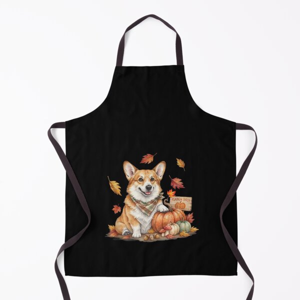 Item preview, Corgis Fall Leaves and Pumpkins Autumns designed and sold by DaphoLatara.