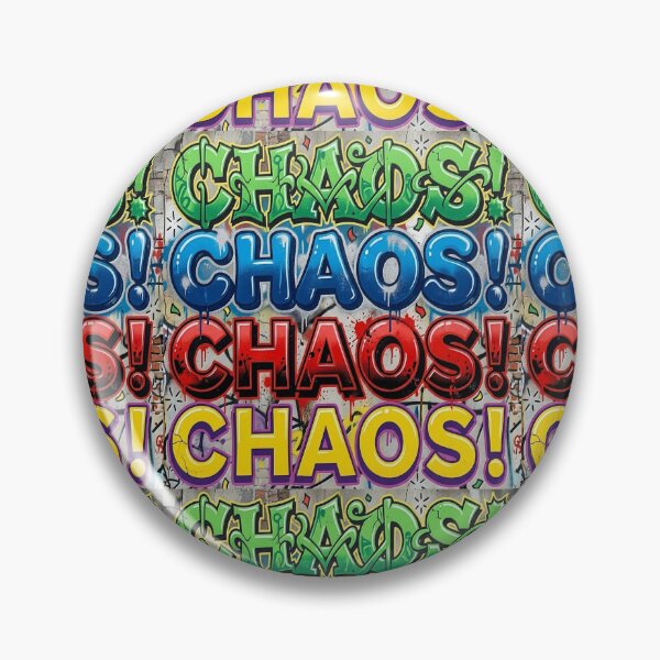 Item preview, Vibrant CHAOS! Graffiti Typography Colorful Street Art. designed and sold by Giulivo Store Graphic.
