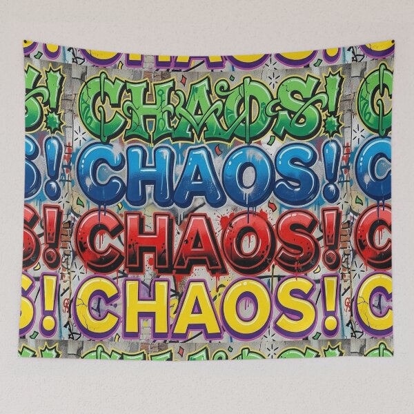 Item preview, Vibrant CHAOS! Graffiti Typography Colorful Street Art. designed and sold by Giulivo Store Graphic.