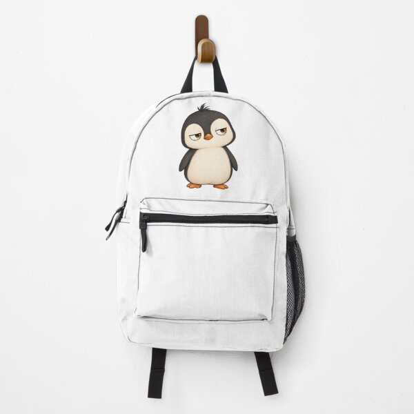Item preview, Taro the Sleepy Penguin | Cute Funny Penguin Character Minimalist Bird Art designed and sold by MrDev.