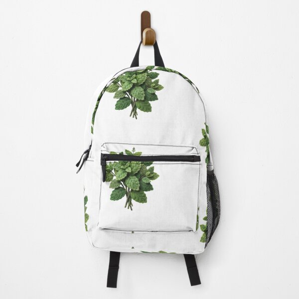 Item preview, Fresh Green Mint Leaves Herb Botanical Design designed and sold by Mellow Doodle Co..