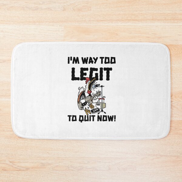 Item preview, too legit 2 quit designed and sold by KellyDrooger0.