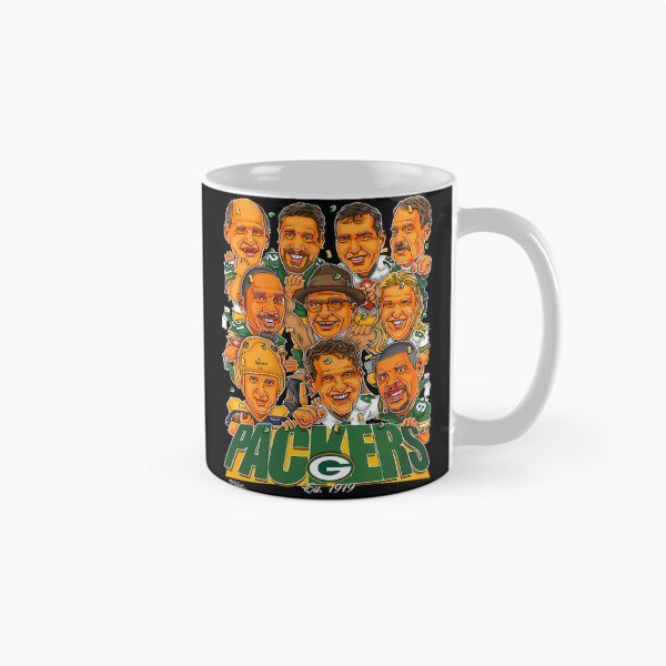 Aperçu de l'œuvre Les plus grands joueurs des Green Bay Packers créée et vendue par lightdstore.