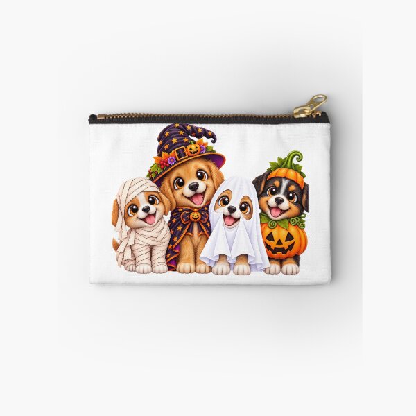 Item preview, Dog Pumpkin Halloween Ghost dogs designed and sold by QuiteOrbit.