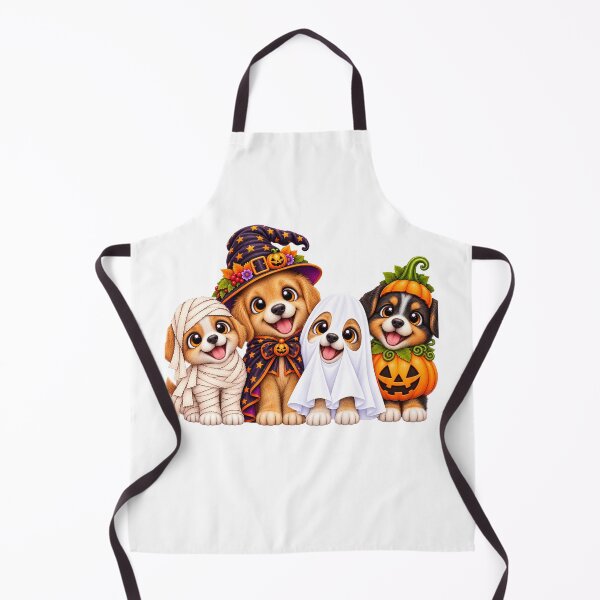 Item preview, Dog Pumpkin Halloween Ghost dogs designed and sold by QuiteOrbit.