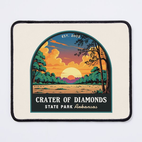 Item preview, Crater of Diamonds State Park (Arkansas), USA designed and sold by PinkandP.