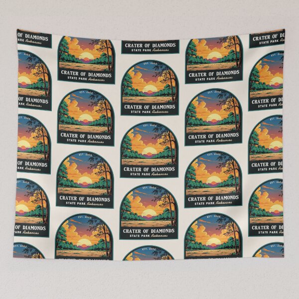 Item preview, Crater of Diamonds State Park (Arkansas), USA designed and sold by PinkandP.