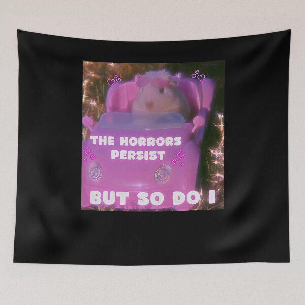 Item preview, Funny Hamster Horrors Persist But So Do Meme Men Women designed and sold by DavidFredia.