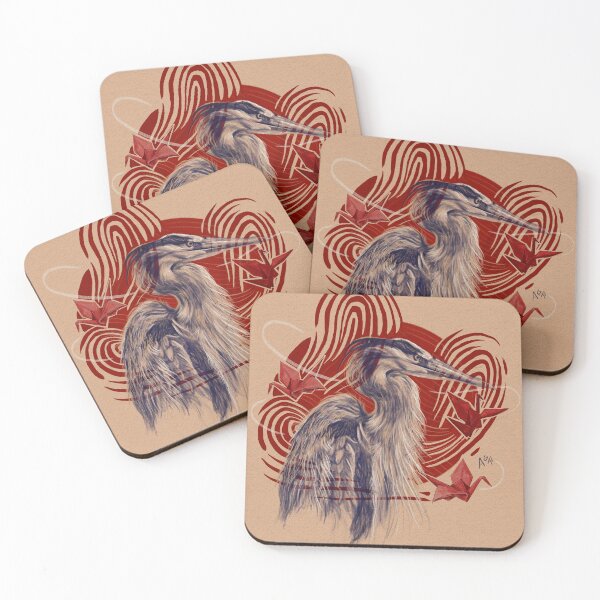 Item preview, Cranes in the Sky  designed and sold by Alexis Rogers.