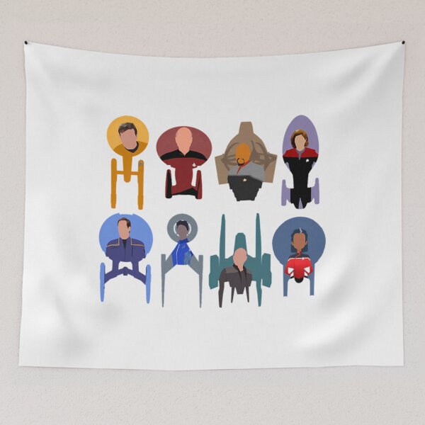 Item preview, trek ships captains designed and sold by KellyDrooger0.