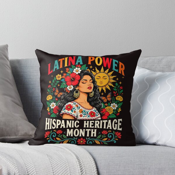 Item preview, Latina Power Hispanic Heritage Month Floral Celebration designed and sold by ImeldaSparks.