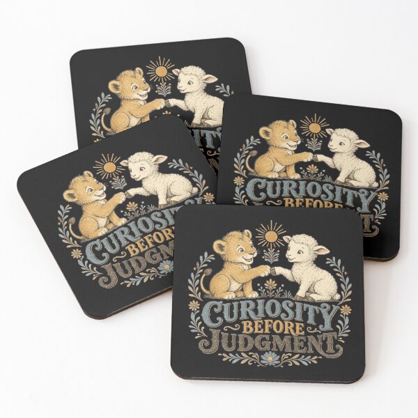 Item preview, Curiosity Before Judgment designed and sold by Shy Fractal Designs.