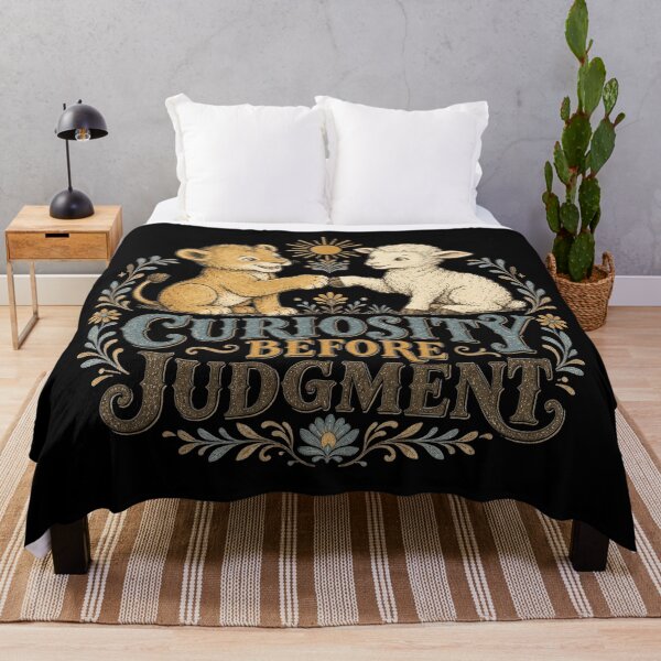 Item preview, Curiosity Before Judgment designed and sold by Shy Fractal Designs.