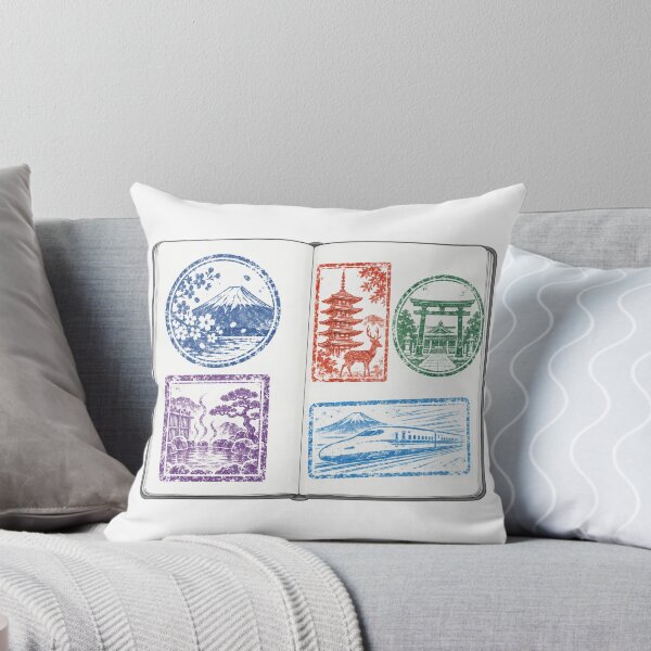 Item preview, Japan Travel Stamp Collection Notebook - Eki Stamp Souvenir designed and sold by japan-picto.