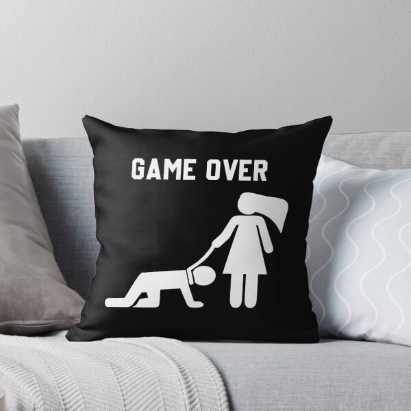 Item preview, Game Over - Funny Bride Groom Bachelor Bachelorette Party Gift designed and sold by xelkaiory.