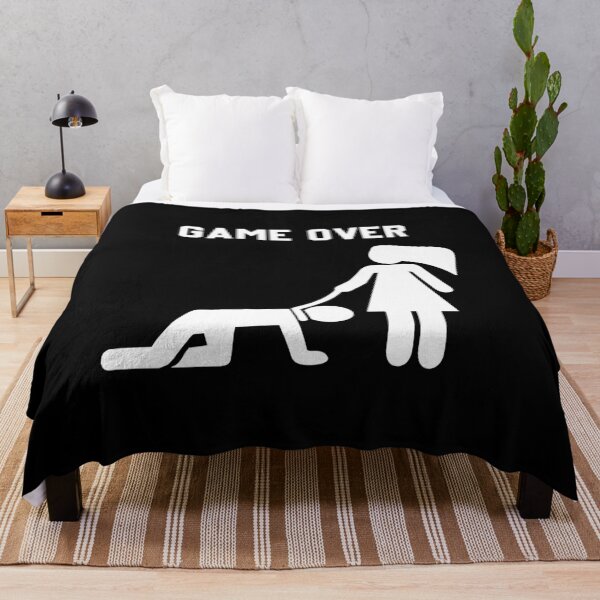 Item preview, Game Over - Funny Bride Groom Bachelor Bachelorette Party Gift designed and sold by xelkaiory.