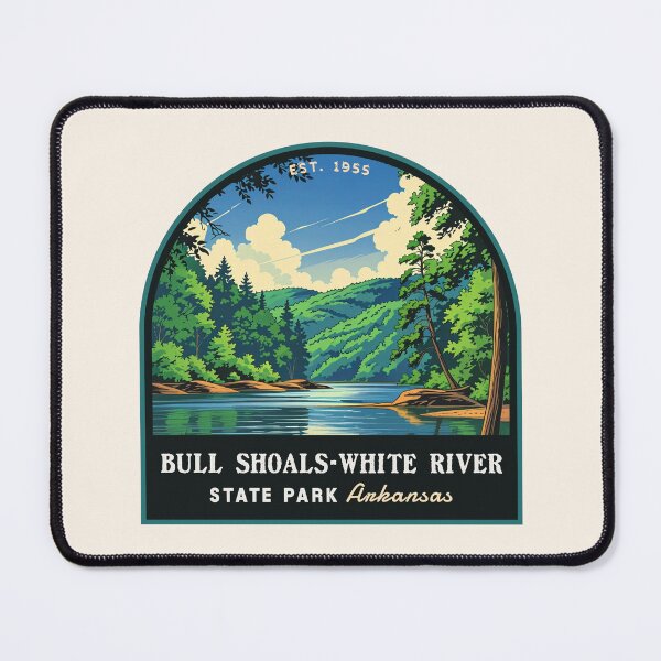 Item preview, Bull Shoals-White River State Park (Arkansas), USA designed and sold by PinkandP.